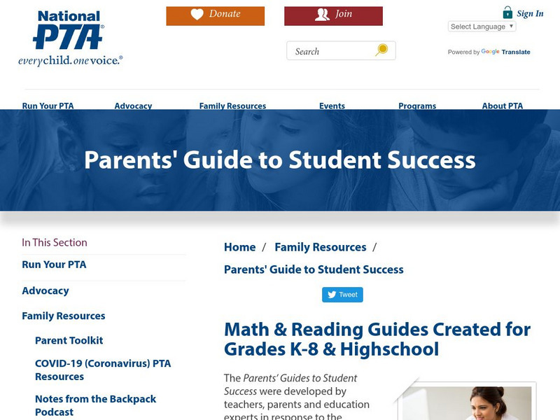National Pta: Parents Guide to Student Success Professional Doc National Pta: Parents Guide to Student Success Professional Doc