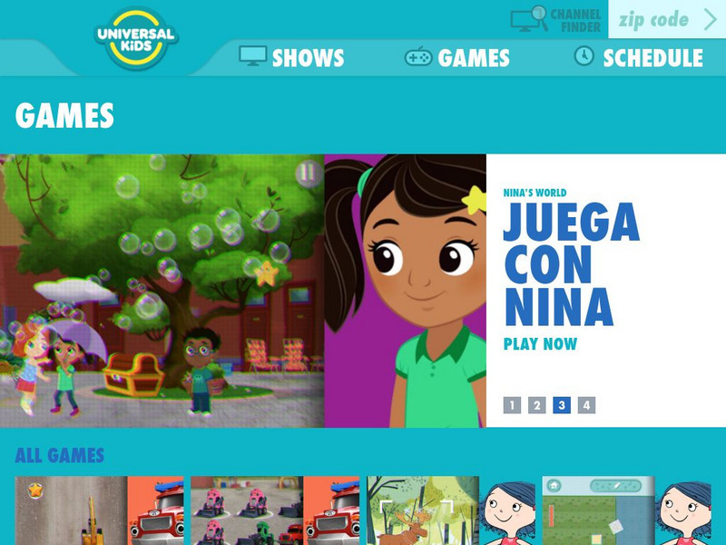 Universal Kids: Games Interactive Universal Kids: Games Interactive