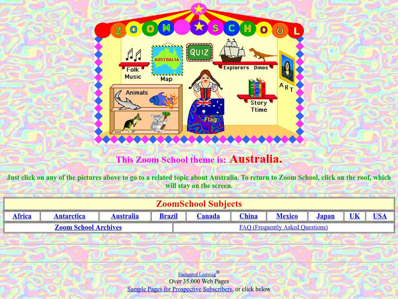 Enchanted Learning: Zoom School: Australia Unit Plan Enchanted Learning: Zoom School: Australia Unit Plan