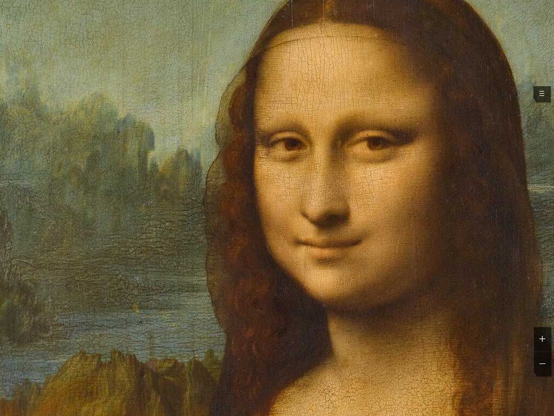 Louvre Museum: A Closer Look at the Mona Lisa Graphic