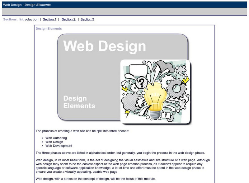 Do Dea: Web Design: Module 5: Design Elements Unit Plan