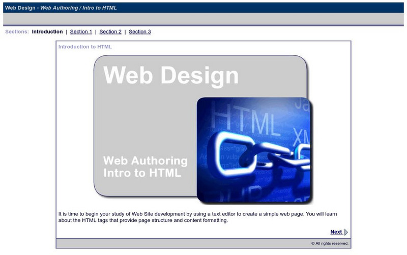 Do Dea: Web Design: Module 2: Web Authoring / Intro to Html Unit Plan Do Dea: Web Design: Module 2: Web Authoring / Intro to Html Unit Plan