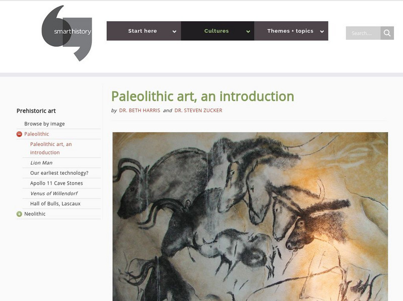 Smarthistory: Paleolithic Art, an Introduction Website Smarthistory: Paleolithic Art, an Introduction Website
