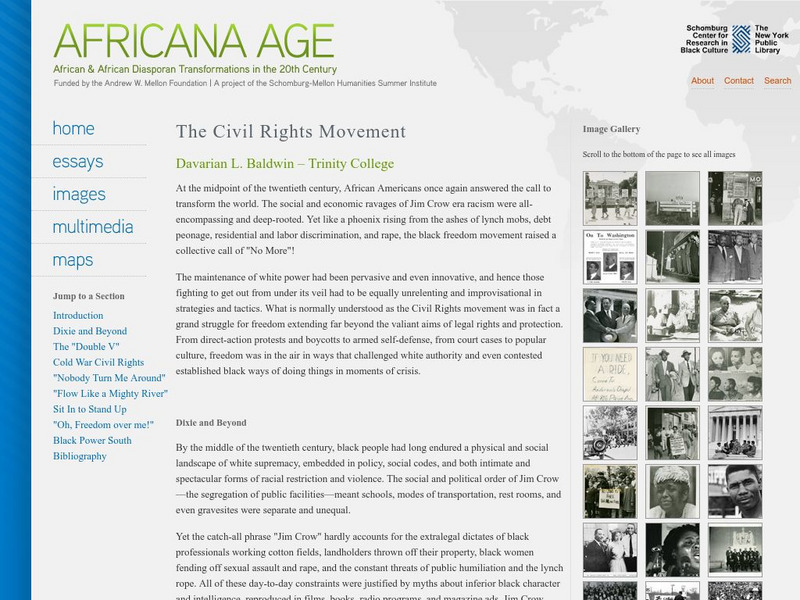 New York Public Library: Africana Age: The Civil Rights Movement Website New York Public Library: Africana Age: The Civil Rights Movement Website