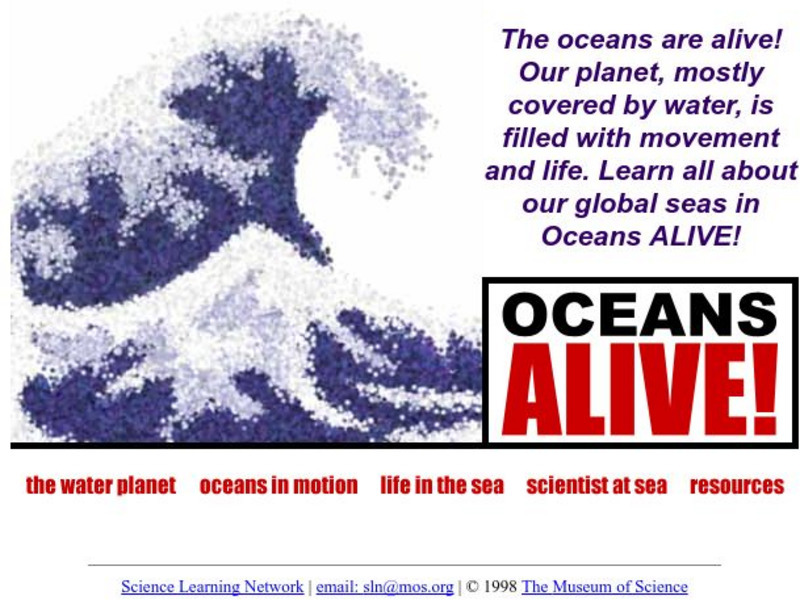 Museum of Science: Oceans Alive Unit Plan Museum of Science: Oceans Alive Unit Plan