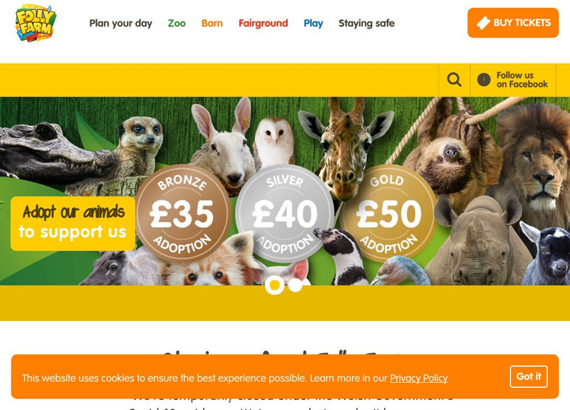 Folly Farm Adventure Park and Zoo Website Folly Farm Adventure Park and Zoo Website
