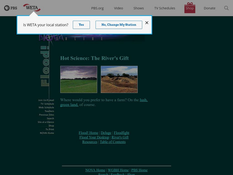 Nova: The River's Gift Website