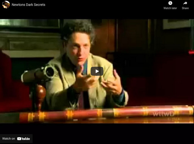 Nova: Newton's Dark Secrets Instructional Video