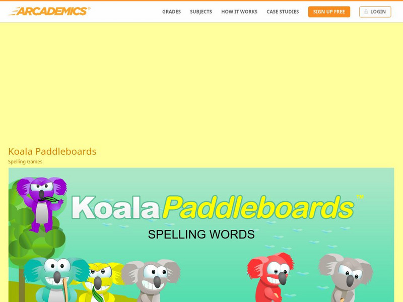 Arcademics: Koala Paddleboards Interactive Arcademics: Koala Paddleboards Interactive