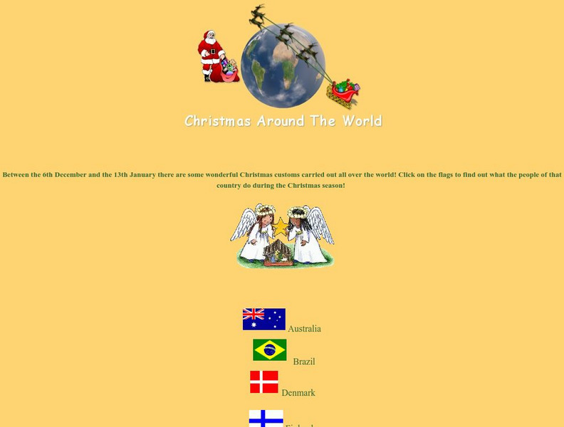 Crew's Nest: Christmas Around the World Website Crew's Nest: Christmas Around the World Website