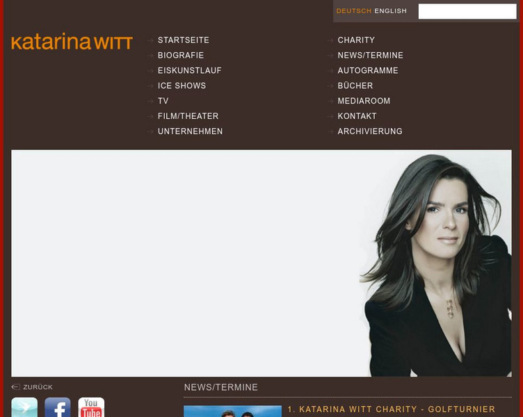 Katarina Witt Official Site Website Katarina Witt Official Site Website