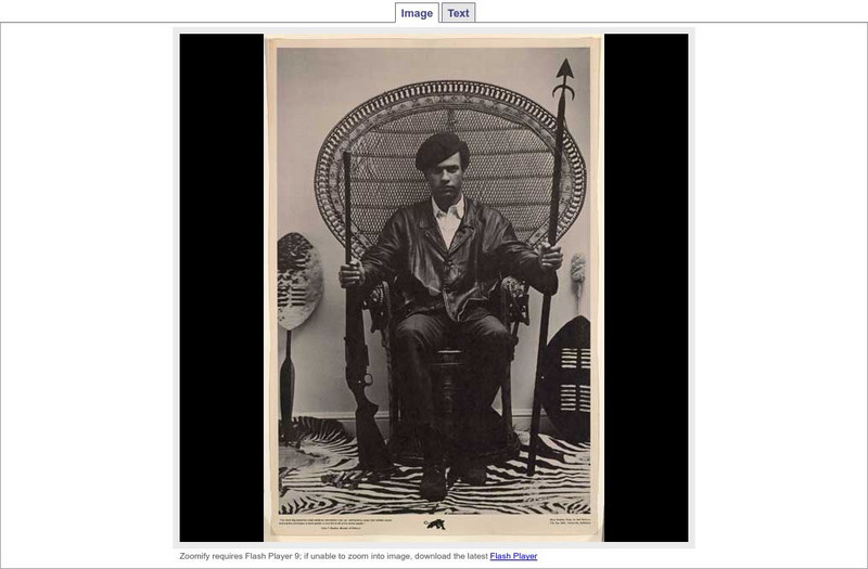 National Portrait Gallery: Ballyhoo! Posters as Portraiture: Huey Newton Website National Portrait Gallery: Ballyhoo! Posters as Portraiture: Huey Newton Website