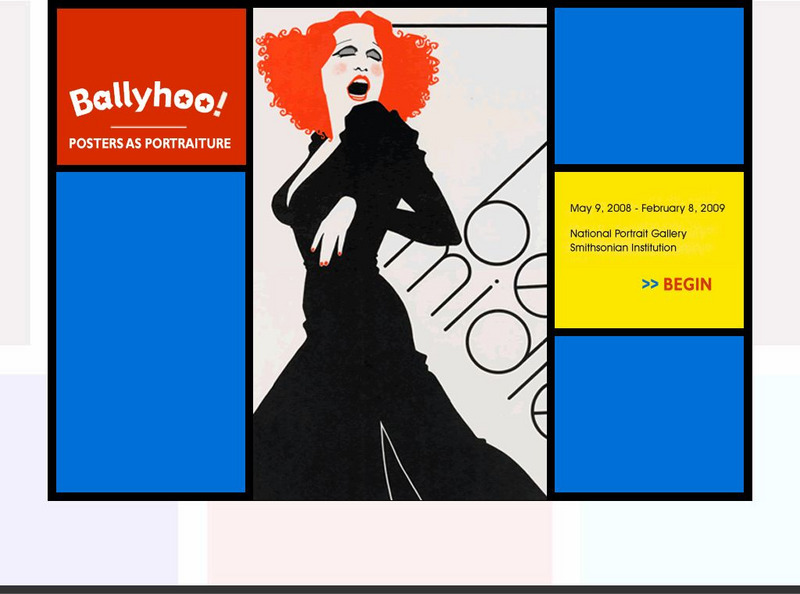 National Portrait Gallery: Ballyhoo! Posters as Portraiture Website National Portrait Gallery: Ballyhoo! Posters as Portraiture Website