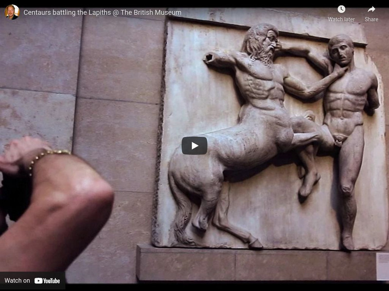 Khan Academy: Battle of the Lapiths and Centaurs, Parthenon Metopes Instructional Video