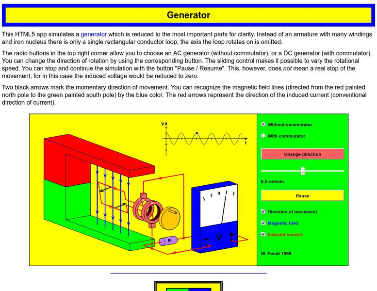 Walter Fendt: Generator Interactive Walter Fendt: Generator Interactive