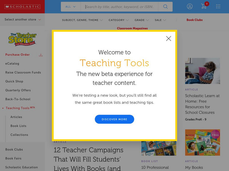 Scholastic: Online Safety: It Starts With You [Pdf] Lesson Plan