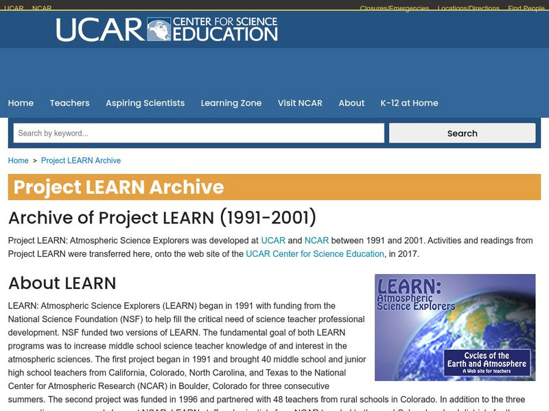 Ucar: Atmospheric Processes: Convection Activity Ucar: Atmospheric Processes: Convection Activity