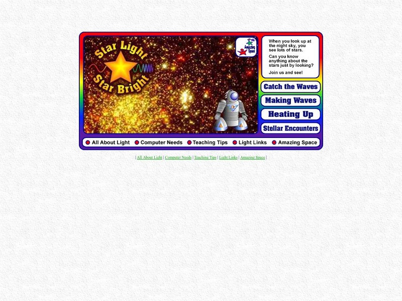 Amazing Space: Star Light Star Bright Website Amazing Space: Star Light Star Bright Website