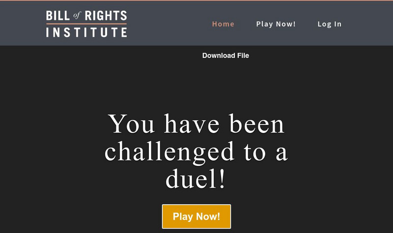 Bill of Rights Institute: Constitution Quiz: Constitution Duel Unknown Type Bill of Rights Institute: Constitution Quiz: Constitution Duel Unknown Type