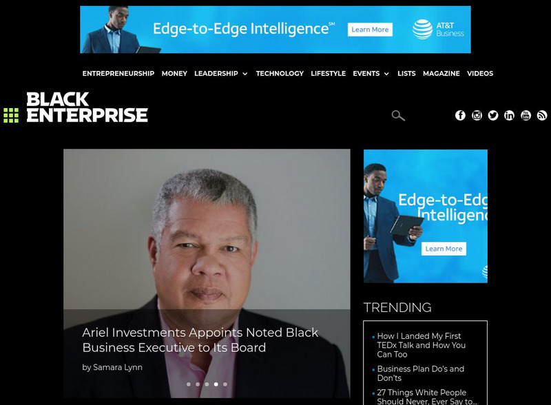 Black enterprise.com Website Black enterprise.com Website