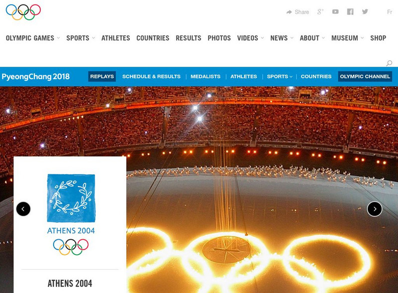 International Olympic Committee: Olympic and Paralympic Games Website International Olympic Committee: Olympic and Paralympic Games Website