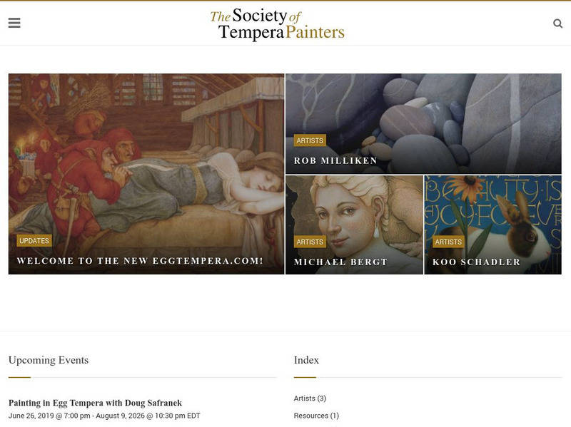 Eggtempera: The Society of Tempera Painters Website Eggtempera: The Society of Tempera Painters Website