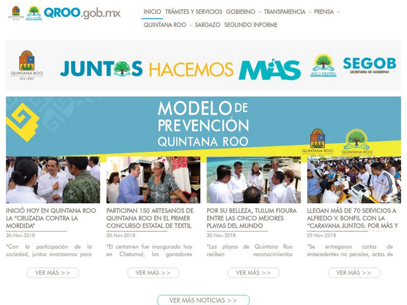 Gobierno Del Estado De Quintana Roo Website Gobierno Del Estado De Quintana Roo Website