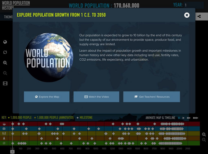 Population Connection: World Population History Interactive Population Connection: World Population History Interactive