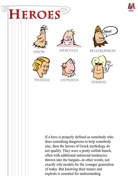 Mythweb: Greek Heroes Website Mythweb: Greek Heroes Website
