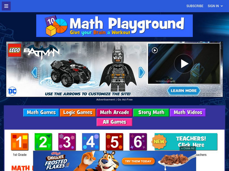 Math Playground: Math Monster Addition Interactive Math Playground: Math Monster Addition Interactive