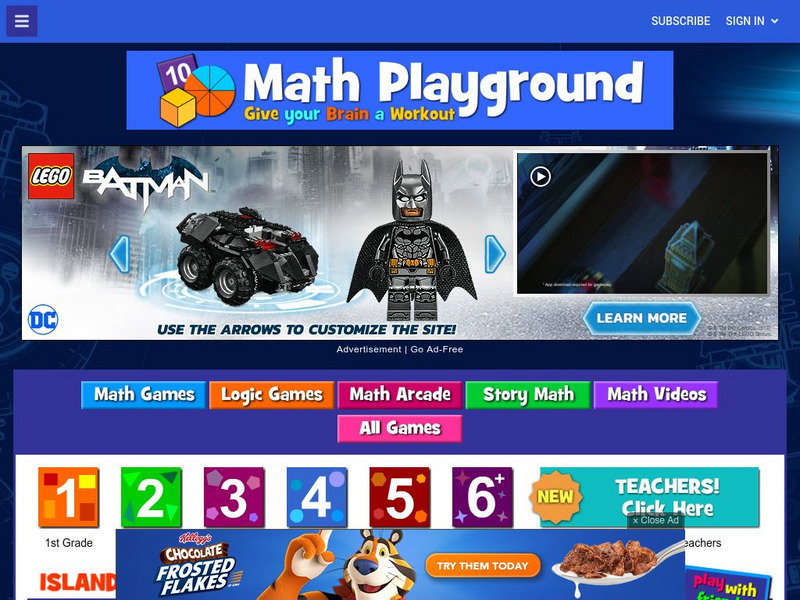 Math Playground: Island Chase Subtraction Interactive Math Playground: Island Chase Subtraction Interactive