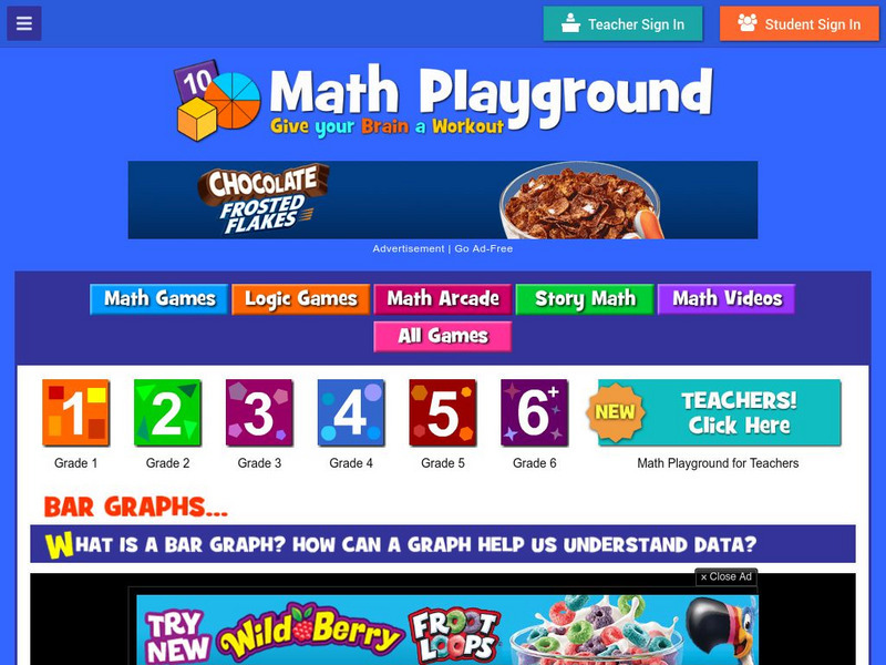 Math Playground: Bar Graphs Instructional Video Math Playground: Bar Graphs Instructional Video