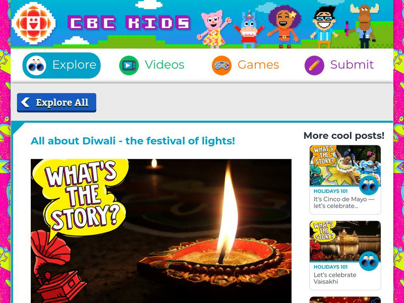 Cbc: All About Diwali the Festival of Lights! Article Cbc: All About Diwali the Festival of Lights! Article