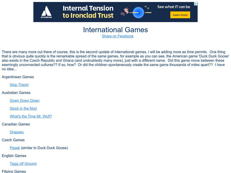 Kids Games: International Games Website Kids Games: International Games Website