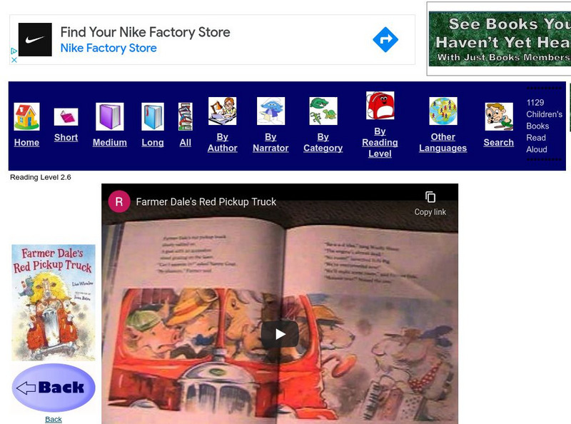 Just Books Read Aloud: Lisa Wheeler: Farmer Dale's Red Pickup Truck eBook