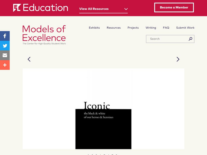 El Education: Iconic: The Black and White of Our Heroes and Heroines Unknown Type El Education: Iconic: The Black and White of Our Heroes and Heroines Unknown Type