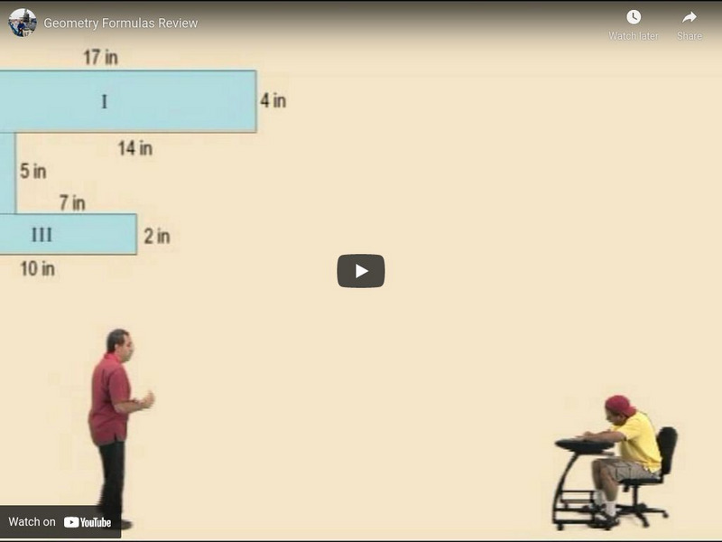 Algebra2go: Geometry Formulas Review Instructional Video Algebra2go: Geometry Formulas Review Instructional Video