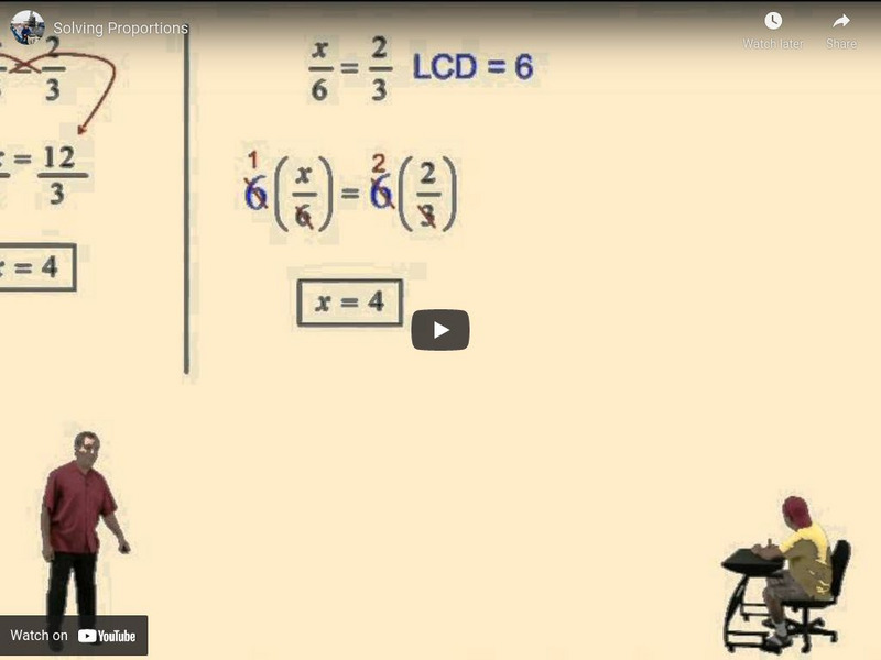 Algebra2go: Solving Proportions Instructional Video Algebra2go: Solving Proportions Instructional Video
