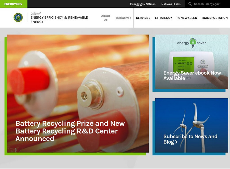 U.s. Department of Energy: Energy Efficiency and Renewable Energy Website U.s. Department of Energy: Energy Efficiency and Renewable Energy Website