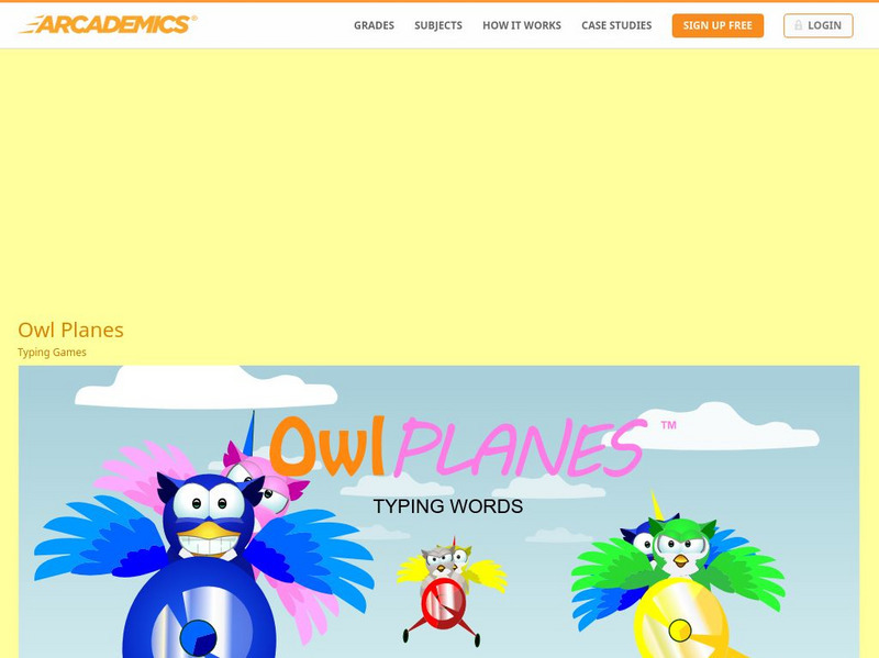 Arcademics: Owl Planes Interactive Arcademics: Owl Planes Interactive