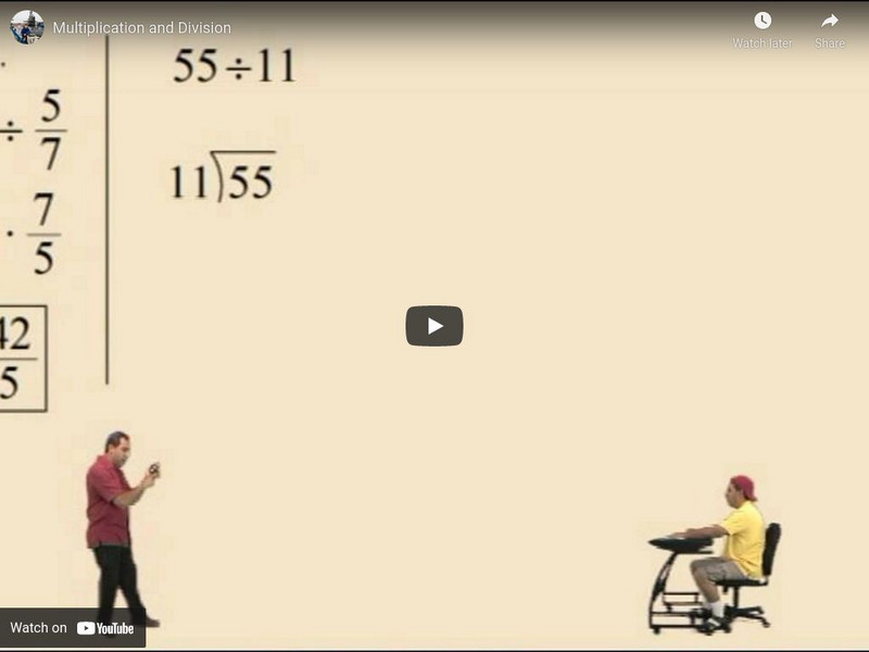 Algebra2go: Multiplication and Division Instructional Video Algebra2go: Multiplication and Division Instructional Video