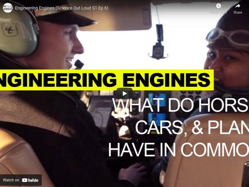 Science Out Loud: What Do Horses, Cars, & Planes Have in Common? Instructional Video Science Out Loud: What Do Horses, Cars, & Planes Have in Common? Instructional Video