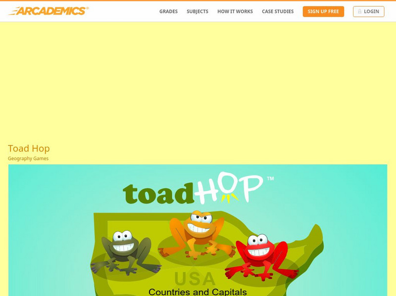 Arcademics: Toad Hop Interactive Arcademics: Toad Hop Interactive