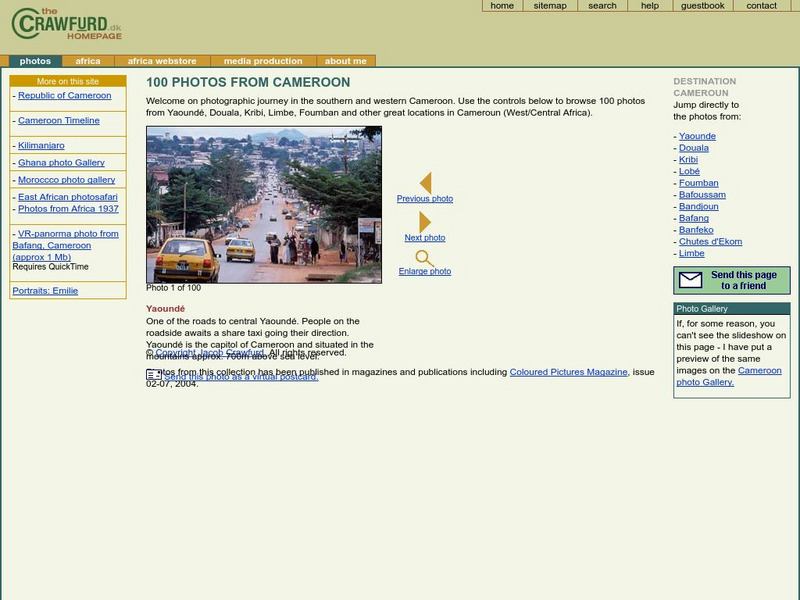 Crawfurd.dk: Cameroon Activity Crawfurd.dk: Cameroon Activity