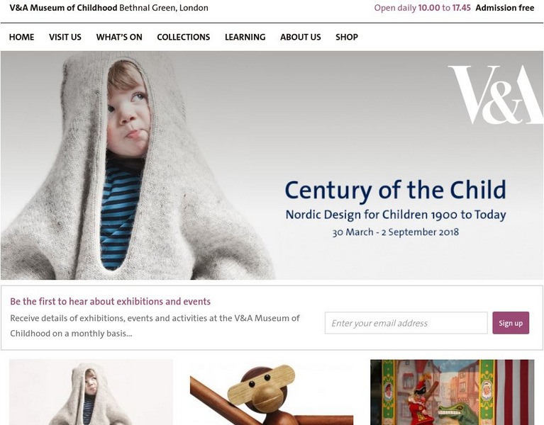 Victoria and Albert Museum of Childhood Website Victoria and Albert Museum of Childhood Website