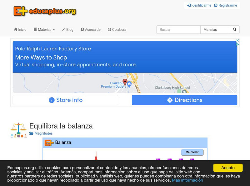 Educaplus: Equilibra La Balanza Numeros Positivos Y Negativos Interactive Educaplus: Equilibra La Balanza Numeros Positivos Y Negativos Interactive