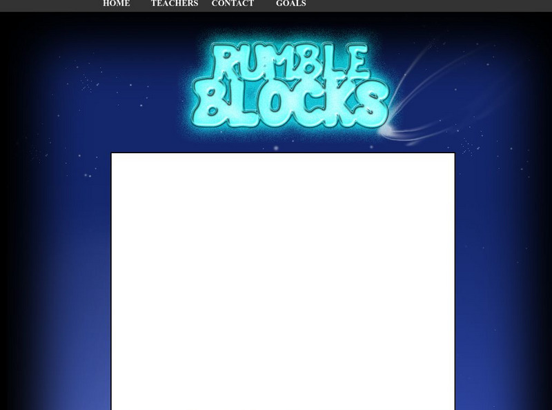 Carnegie Mellon University: Rumble Blocks Lesson Plan Carnegie Mellon University: Rumble Blocks Lesson Plan