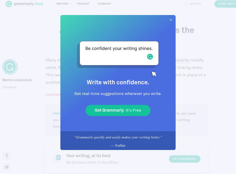 Grammarly Blog: Adjectives and Adverbs What's the Difference? Article Grammarly Blog: Adjectives and Adverbs What's the Difference? Article