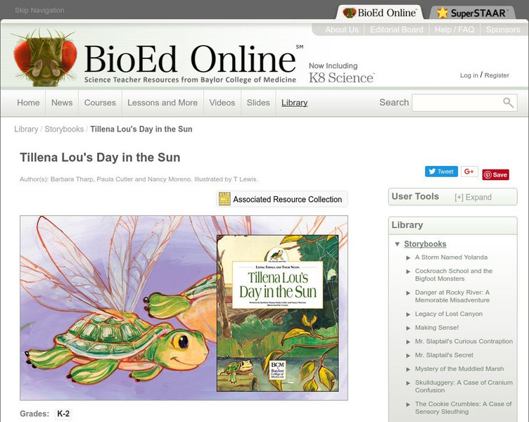 Bio Ed Online: Tillena Lou's Day in the Sun eBook Bio Ed Online: Tillena Lou's Day in the Sun eBook