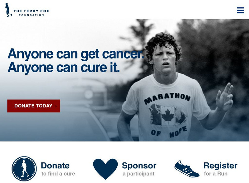 The Terry Fox Foundation Website